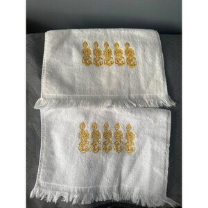 Royal Terry of California All-Cotton Towels – Made in USA, Embroidered Set